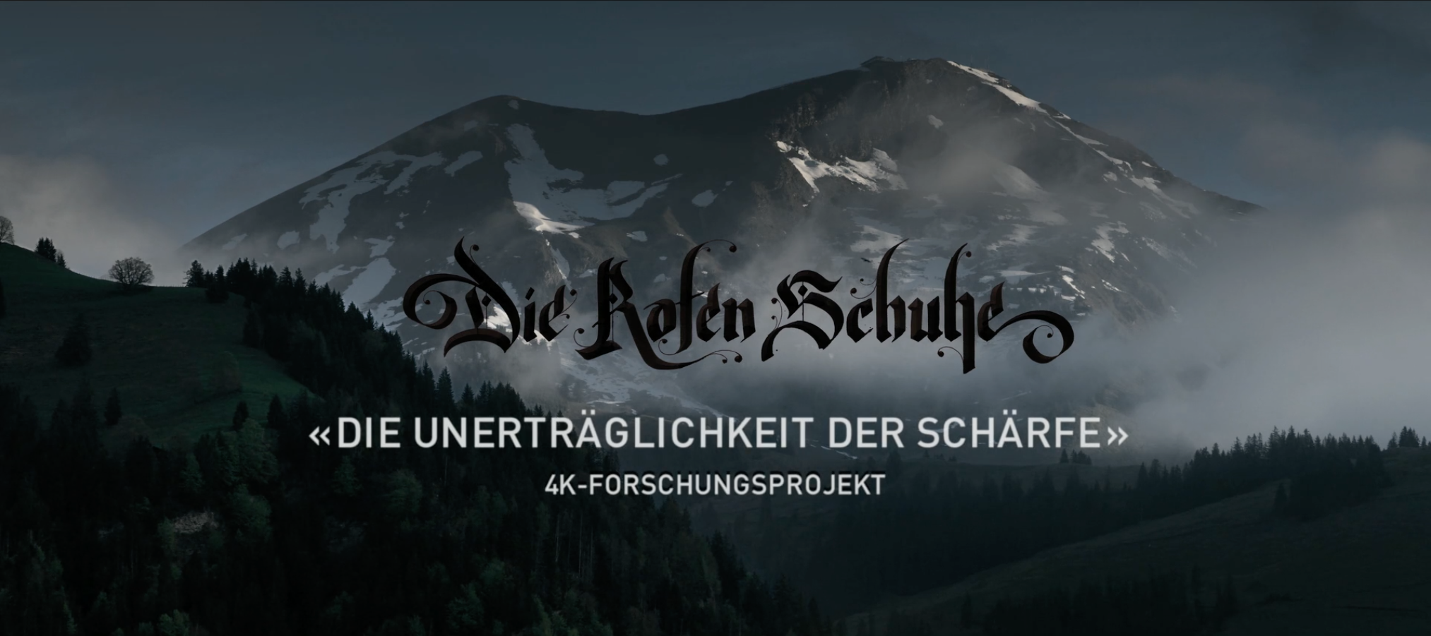 Die Roten Schuhe - Die Unerträglichkeit der Schärfe