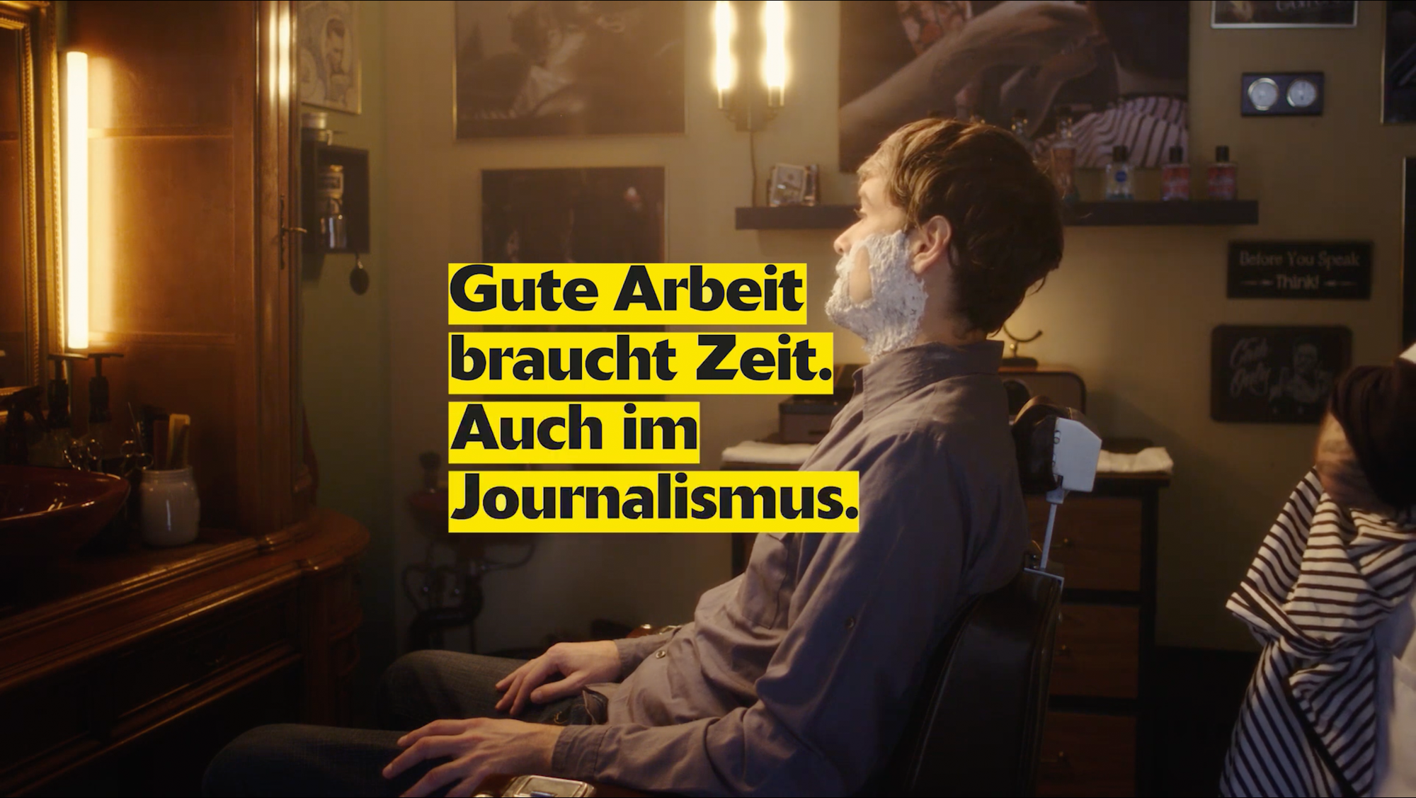 WOZ - Gute Arbeit braucht Zeit
